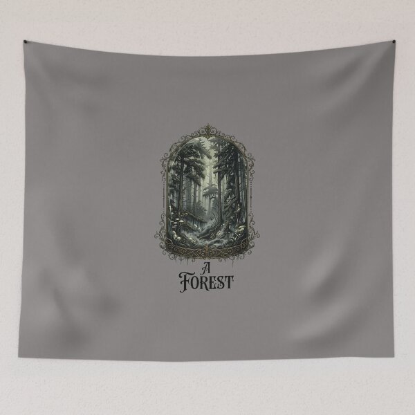 Item preview, Minimalist Forest Silhouette Graphic-57 designed and sold by SonjaScholm.