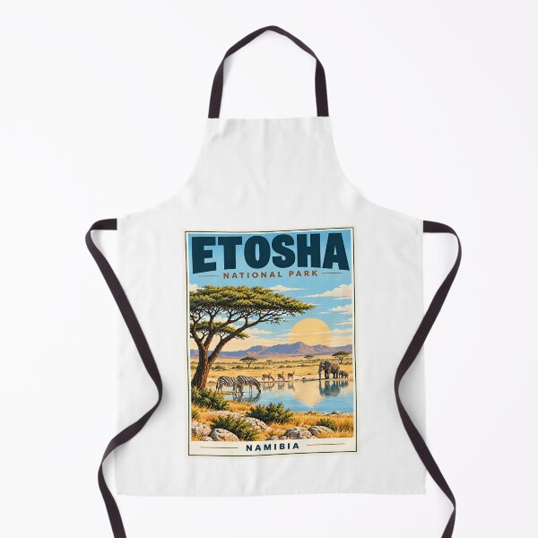 Item preview, Etosha National Park Namibia Safari Wildlife Travel designed and sold by SkeletonsDanger.