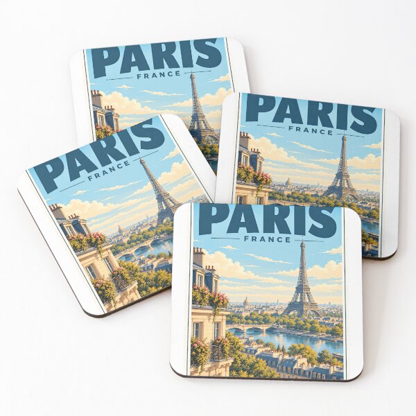 Item preview, Paris France Travel Destination Paris Lover designed and sold by SkeletonsDanger.