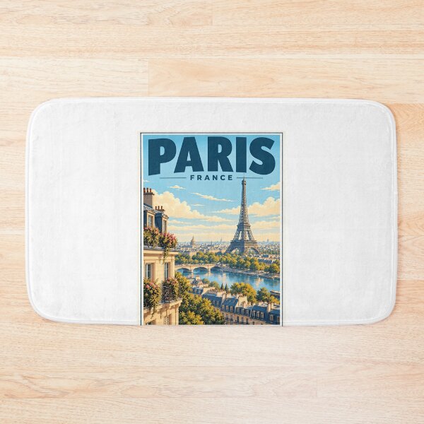 Item preview, Paris France Travel Destination Paris Lover designed and sold by SkeletonsDanger.