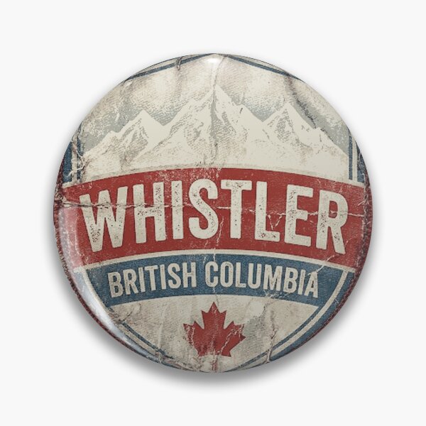 Item preview, Retro Ski Whistler B.C Canada Skiing and Mountain Biking Paradise Essential T-Shirt designed and sold by Design-phuket.