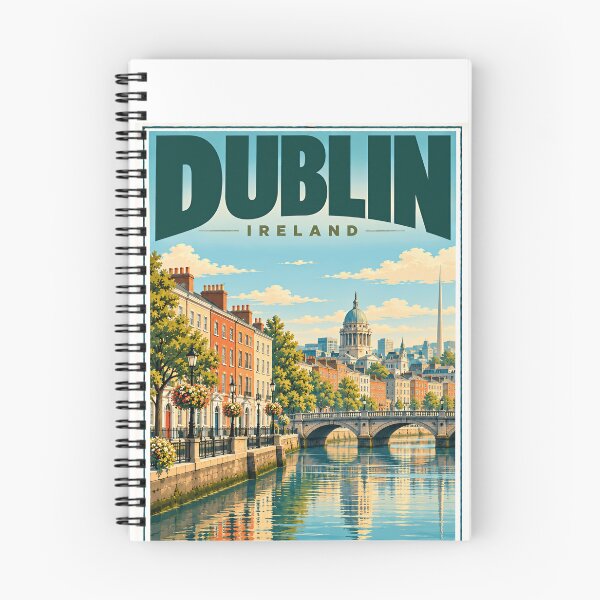 Item preview, Dublin Ireland Travel Souvenir European City designed and sold by SkeletonsDanger.