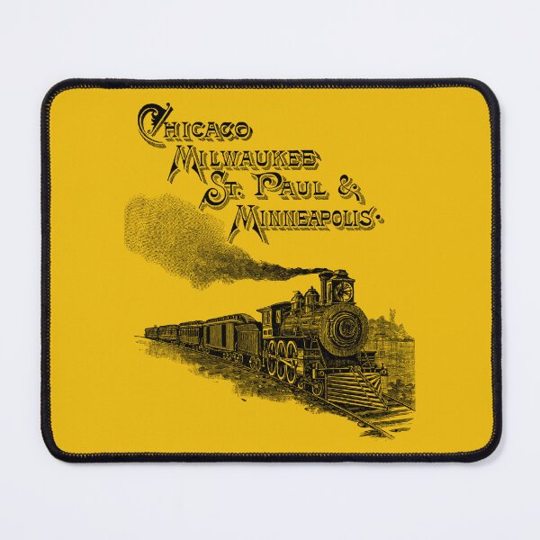 Item preview, Chicago, Milwaukee, St. Paul and Minneapolis designed and sold by Trains-and-Rail.