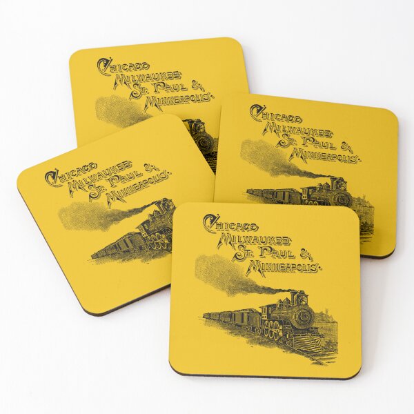Item preview, Chicago, Milwaukee, St. Paul and Minneapolis designed and sold by Trains-and-Rail.