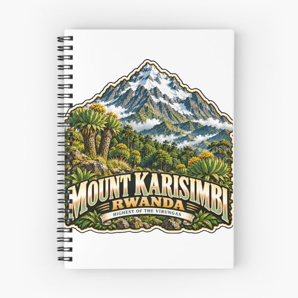 Item preview, Mount Karisimbi Rwanda Highest Of The Virungas Africa Mountain Travel Hiking designed and sold by Simsimah26Parks.