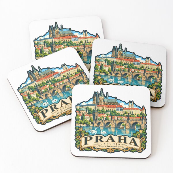 Item preview, Praha Czechia City Of A Hundred Spires Prague Travel Tourist Souvenir designed and sold by NeedForParks.