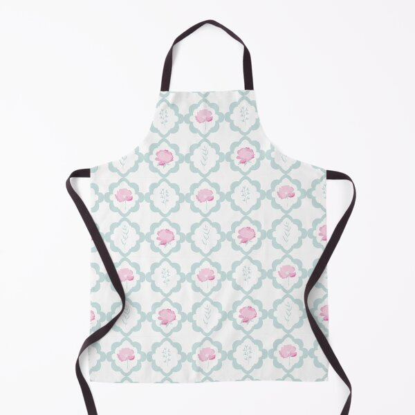 Item preview, Floral fields flower geometric in pink designed and sold by Quiet Waters Design.