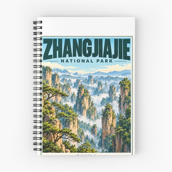 Item preview, Zhangjiajie National Park China Travel Souvenir Vacation Destination designed and sold by SkeletonsDanger.