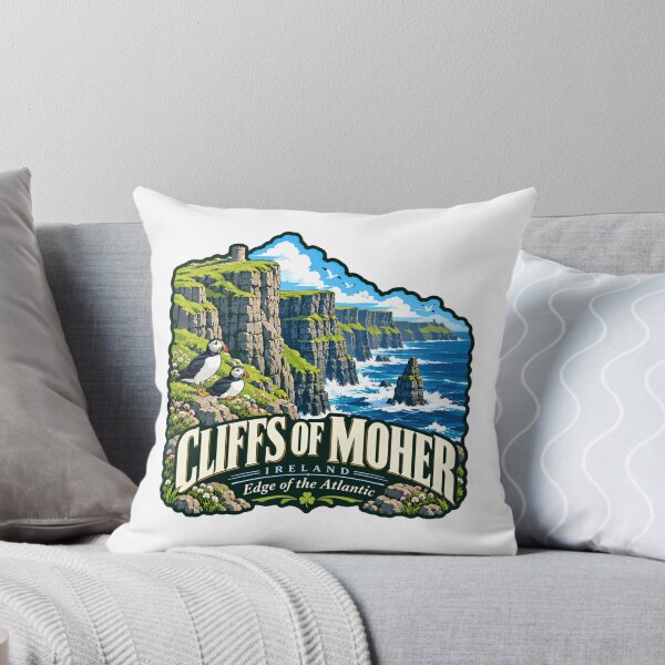Item preview, Cliffs Of Moher Ireland Edge Of The Atlantic Irish Travel Landmark Souvenir designed and sold by NeedForParks.