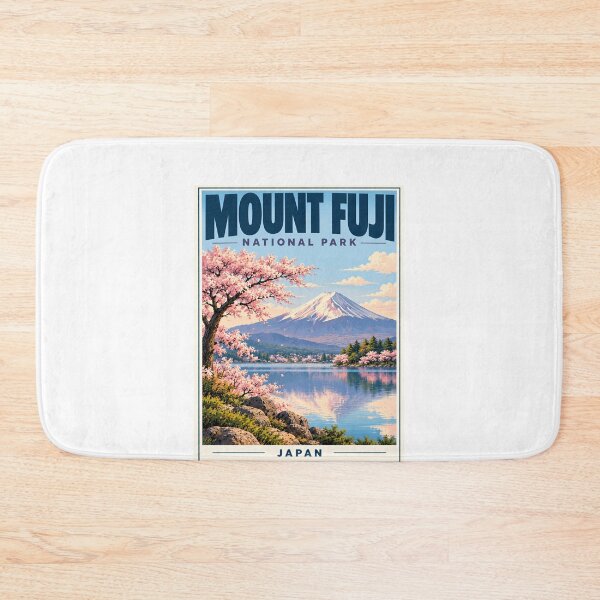 Item preview, Mount Fuji National Park Japan Travel Vacation Souvenir designed and sold by SkeletonsDanger.