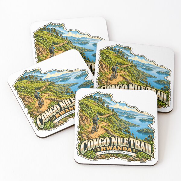 Item preview, Congo Nile Trail Rwanda Ridge Road Above The Lake Mountain Biking Adventure Traveler designed and sold by Simsimah26Parks.