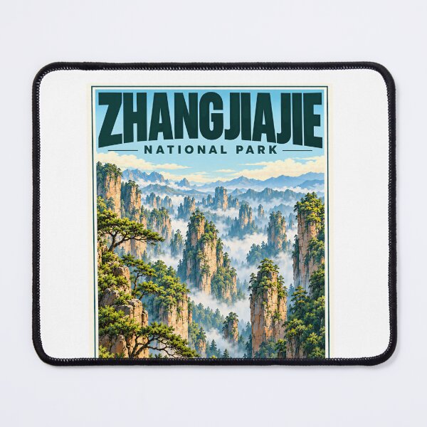 Item preview, Zhangjiajie National Park China Travel Destination Explorer designed and sold by SkeletonsDanger.