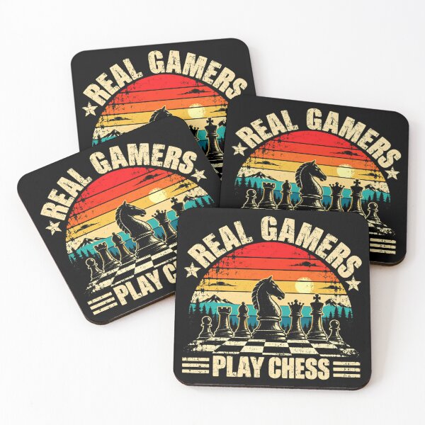 Item preview, Real Gamers Play Chess Player Strategy Board Game Hobby designed and sold by JonesFlora2025.