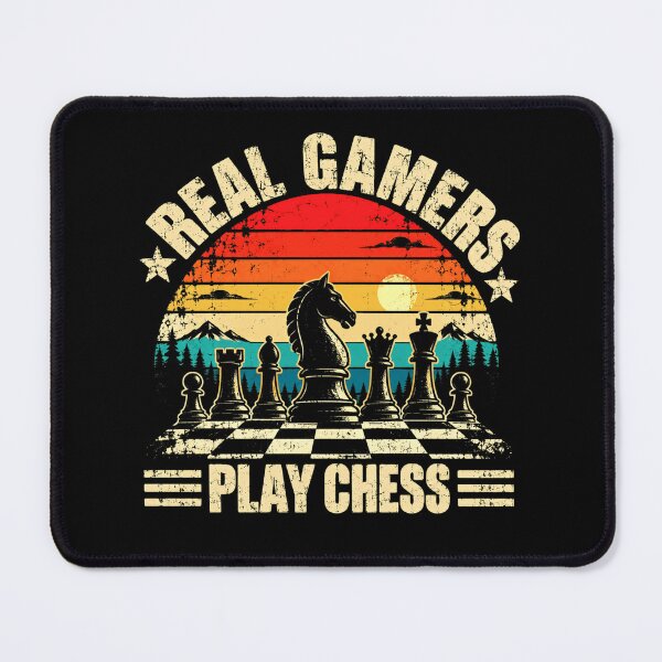 Item preview, Real Gamers Play Chess Player Strategy Board Game Hobby designed and sold by JonesFlora2025.