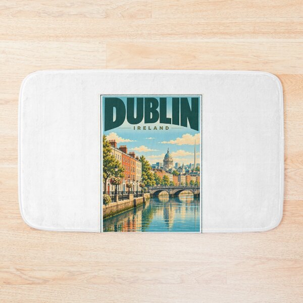 Item preview, Dublin Ireland Travel Destination Irish Heritage City designed and sold by SkeletonsDanger.