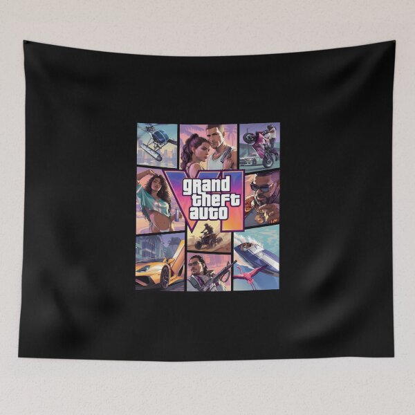 Item preview, Gta 6 art designed and sold by LelandMraz.