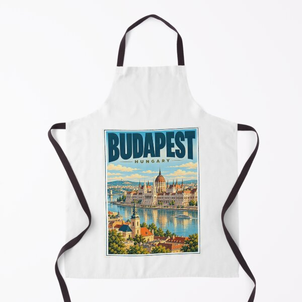 Item preview, Budapest Hungary Travel Tourist Souvenir designed and sold by SkeletonsDanger.