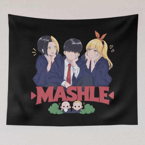 Item preview, Mashle Anime Trio designed and sold by HarmonySteele.