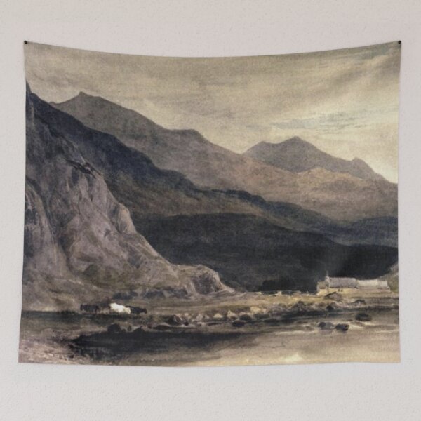Item preview, Beddgelert Mill and Bridge designed and sold by SharonTheFirst.
