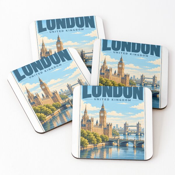 Item preview, London United Kingdom Travel Tourist Souvenir designed and sold by SkeletonsDanger.