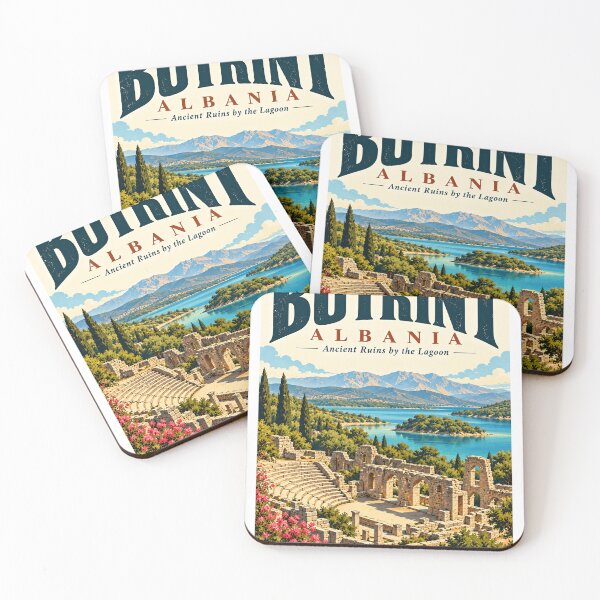 Item preview, Butrint Albania Ancient Ruins By The Lagoon Travel History Souvenir designed and sold by HumansStuck12.