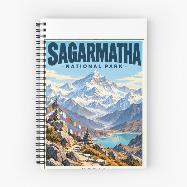 Item preview, Sagarmatha National Park Nepal Mountain Travel Adventure designed and sold by SkeletonsDanger.