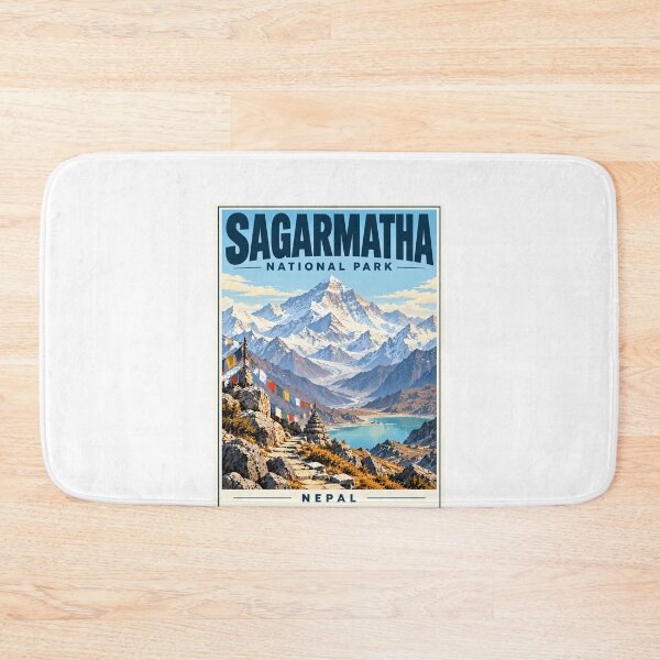 Item preview, Sagarmatha National Park Nepal Mountain Travel Adventure designed and sold by SkeletonsDanger.