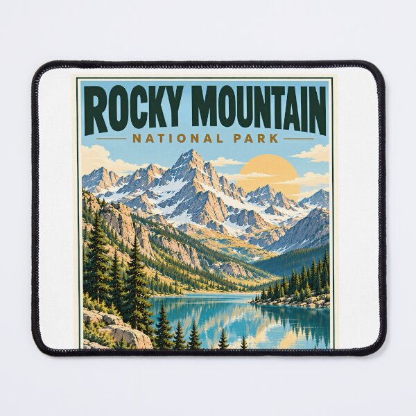 Item preview, Rocky Mountain National Park Colorado Mountain Travel Outdoors designed and sold by HumansStuck12.