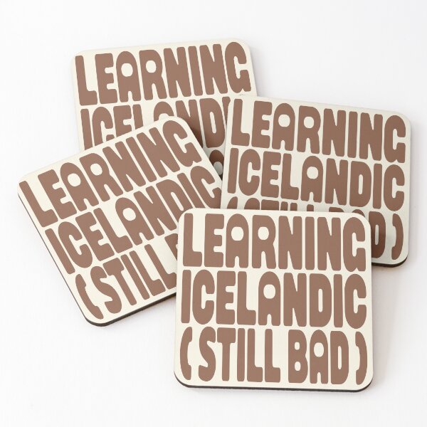 Item preview, LEARNING ICELANDIC (STILL BAD) designed and sold by MOCOPOCO.