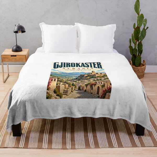 Item preview, Gjirokaster Albania The Stone City Of Albania Travel Souvenir Tourist Destination designed and sold by HumansStuck12.