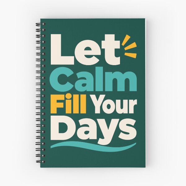 Item preview, Let Calm Fill Your Days designed and sold by rejowan-arts.