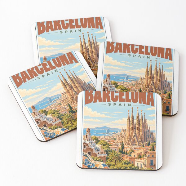 Item preview, Barcelona Spain Travel Tourist Vacation European City designed and sold by HumansStuck12.