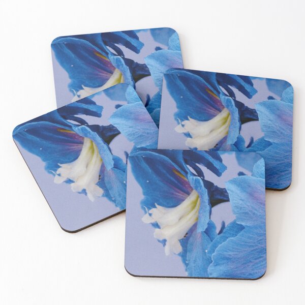 Item preview, Macro Blue Delphinium Flower Petals Macro Detail designed and sold by HDwyer0.
