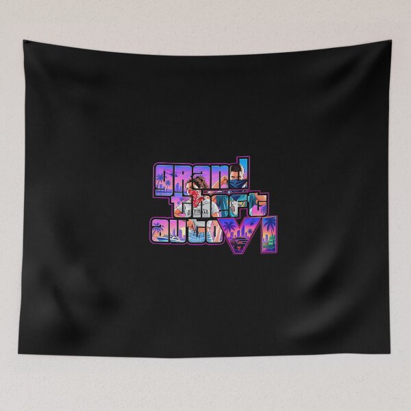 Item preview, Gta 6 Vice City Fan Art designed and sold by LelandMraz.