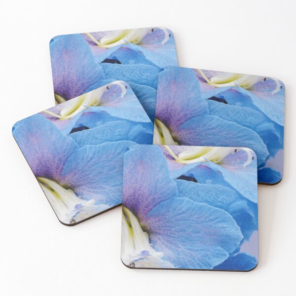 Item preview, Elegant Blue Delphinium Petal Texture Macro designed and sold by HDwyer0.
