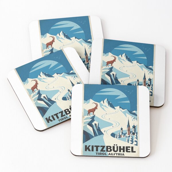 Item preview, Kitzbuhel ski poster Classic T-Shirt designed and sold by Stickerbynp1.