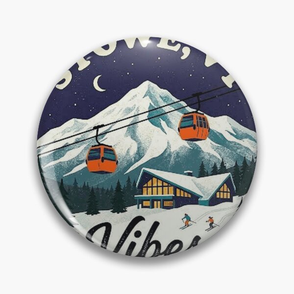 Item preview, Stowe Vibes retro ski art mountain vibes vintage ski Oversized T-Shirt designed and sold by VendaVirtualVip.