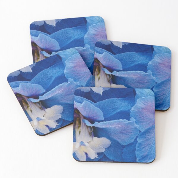 Item preview, Vibrant Blue Delphinium Blooms Close Up designed and sold by HDwyer0.