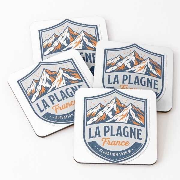 Item preview, La Plagne, France, Ski Resort, Mountain Design Oversized T-Shirt designed and sold by teluguredbubble.
