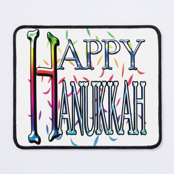 Item preview, Happy Hanukkah Colorful Celebration - Jewish Holiday Festival of Lights Design designed and sold by iceberg5000000.