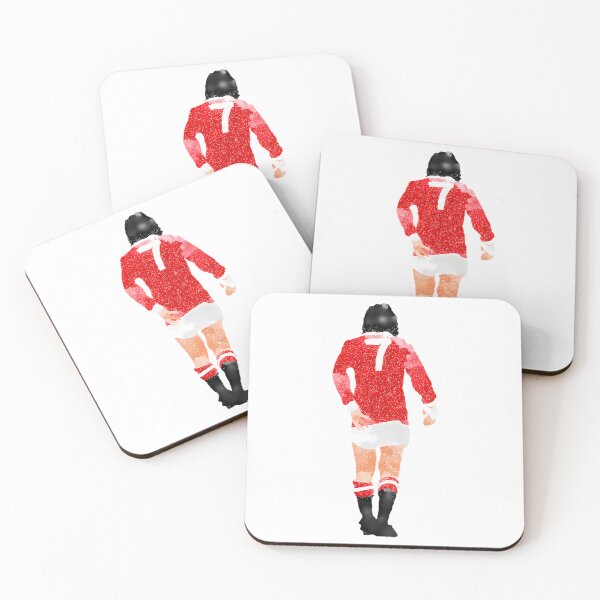 Item preview, George Best Watercolour Manchester United Football Northern Ireland Legend Number 7 Man United Red Devils Winger United Trinity Old Trafford designed and sold by litabuchater.