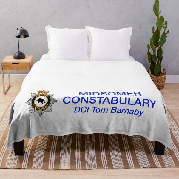 Item preview, Midsomer DCI Tom Barnaby (on White) designed and sold by PawsitiveMum3.