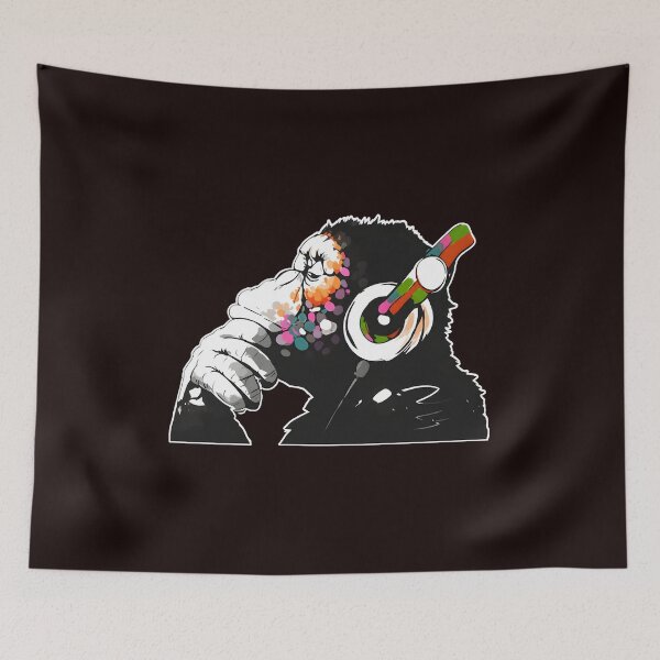 Aperçu de l'œuvre Illustrations graphiques de casques Beats par Chimp créée et vendue par RoadshadeArt.