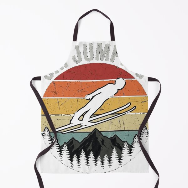 Artikelvorschau, Vintage Ski Jumping Mountains Retro Sports Oversized T-Shirt entworfen und verkauft von Djtahar15.