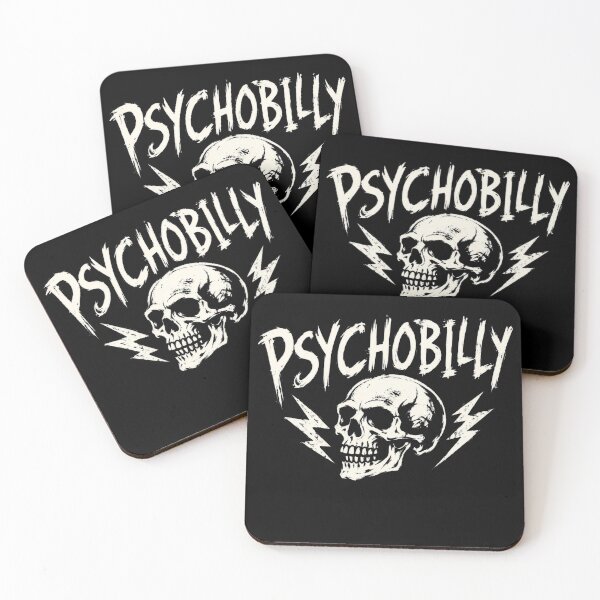Item preview, Psychobilly Skull designed and sold by GeorgeKelly95.