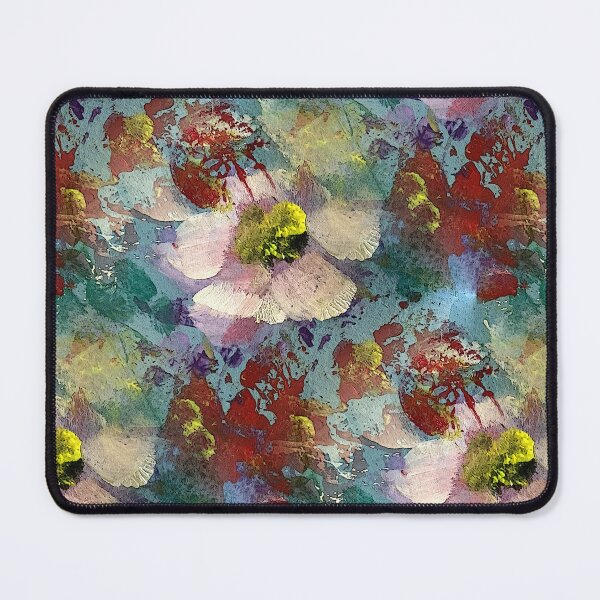 Item preview, Spring Flower Garden in Blue and Red designed and sold by Artistestella.