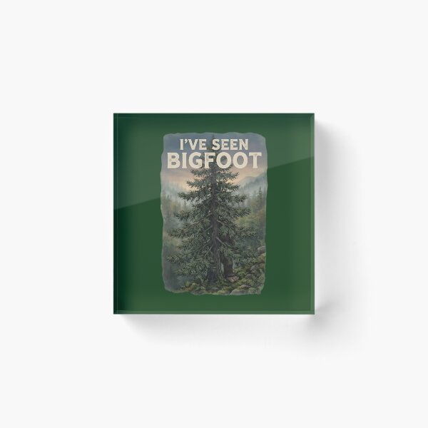 Item preview, I've Seen Bigfoot Pine Tree Forest Funny Cryptid Hiking designed and sold by FrozenFits.