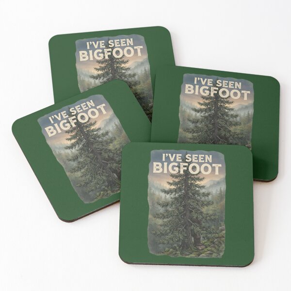 Item preview, I've Seen Bigfoot Pine Tree Forest Funny Cryptid Hiking designed and sold by FrozenFits.