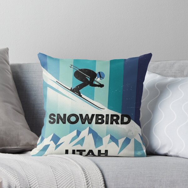 Item preview, Retro Snowbird, Utah Ski Vintage Snowbird, Utah Ski Oversized T-Shirt designed and sold by SAK7.
