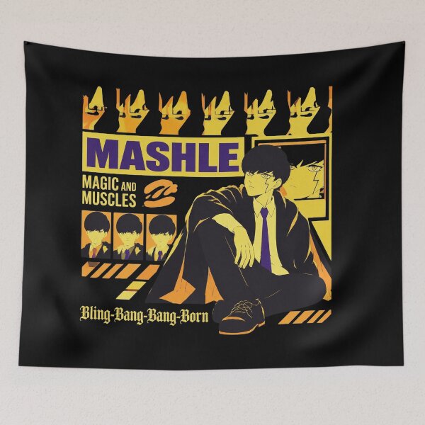 Item preview, Mashle Anime Graphic designed and sold by HarmonySteele.